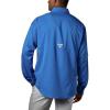 imageColumbia Mens PFG Tamiami Ii Long Sleeve ShirtVivid Blue  Legacy