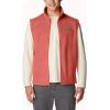 imageColumbia Mens Steens Mountain Full Zip Soft Fleece VestDark Coral