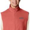 imageColumbia Mens Steens Mountain Full Zip Soft Fleece VestDark Coral
