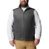 imageColumbia Mens Steens Mountain Full Zip Soft Fleece VestGrillBlack
