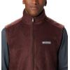 imageColumbia Mens Steens Mountain Full Zip Soft Fleece VestRed Lodge