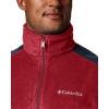 imageColumbia Mens Steens Mountain Full Zip Soft Fleece VestRed SparkCollegiate Navy