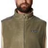 imageColumbia Mens Steens Mountain Full Zip Soft Fleece VestStone GreenShark