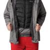 imageColumbia Mens Whirlibird IV Interchange Jacket Waterproof ampamp BreathableCity Grey Melange