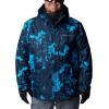 imageColumbia Mens Whirlibird IV Interchange Jacket Waterproof ampamp BreathableCompass Blue Lookup Print
