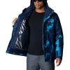 imageColumbia Mens Whirlibird IV Interchange Jacket Waterproof ampamp BreathableCompass Blue Lookup Print