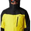 imageColumbia Mens Whirlibird IV Interchange Jacket Waterproof ampamp BreathableLaser LemonBlack