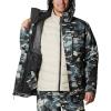 imageColumbia Mens Whirlibird IV Interchange Jacket Waterproof ampamp BreathableMetal Geoglacial Print