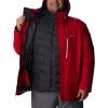 imageColumbia Mens Whirlibird IV Interchange Jacket Waterproof ampamp BreathableMountain Red