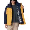 imageColumbia Mens Whirlibird IV Interchange Jacket Waterproof ampamp BreathableRaw HoneyCollegiate Navy