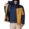 imageColumbia Mens Whirlibird IV Interchange Jacket Waterproof ampamp BreathableRaw HoneyCollegiate Navy