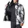 imageColumbia Mens Whirlibird IV Interchange Jacket Waterproof ampamp BreathableWhite Berg Print