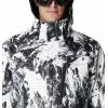 imageColumbia Mens Whirlibird IV Interchange Jacket Waterproof ampamp BreathableWhite Berg Print