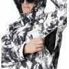 imageColumbia Mens Whirlibird IV Interchange Jacket Waterproof ampamp BreathableWhite Berg Print