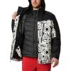 imageColumbia Mens Whirlibird IV Interchange Jacket Waterproof ampamp BreathableWhite TypoBlack
