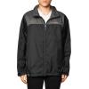 imageColumbia Mens bigtall Big ampamp Tall Glennaker Lake Packable Rain JacketBlack  Grill