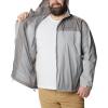imageColumbia Mens bigtall Big ampamp Tall Glennaker Lake Packable Rain JacketColumbia Grey  Boulder