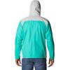 imageColumbia Mens bigtall Big ampamp Tall Glennaker Lake Packable Rain JacketElectric Turquoise  Nimbus Grey