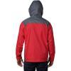 imageColumbia Mens bigtall Big ampamp Tall Glennaker Lake Packable Rain JacketMountain Red  Graphite