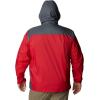 imageColumbia Mens bigtall Big ampamp Tall Glennaker Lake Packable Rain JacketMountain Red  Graphite