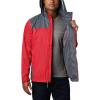 imageColumbia Mens bigtall Big ampamp Tall Glennaker Lake Packable Rain JacketMountain Red  Graphite