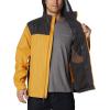imageColumbia Mens bigtall Big ampamp Tall Glennaker Lake Packable Rain JacketRaw HoneyShark