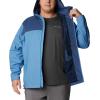 imageColumbia Mens bigtall Big ampamp Tall Glennaker Lake Packable Rain JacketSkylerDark Mountain