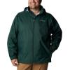 imageColumbia Mens bigtall Big ampamp Tall Glennaker Lake Packable Rain JacketSpruce