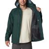 imageColumbia Mens bigtall Big ampamp Tall Glennaker Lake Packable Rain JacketSpruce