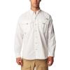 imageColumbia Mens Discontinued PFG Bahama II Long Sleeve ShirtWhite