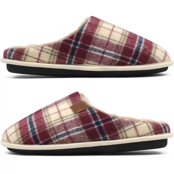 COFACE Unisex Mens Womens Cozy Memory Foam Scuff Slippers Casual Slip On Warm House Shoes Indoor/Outdoor Sandal Slippers With Arch Support Rubber Sole Size 4-15