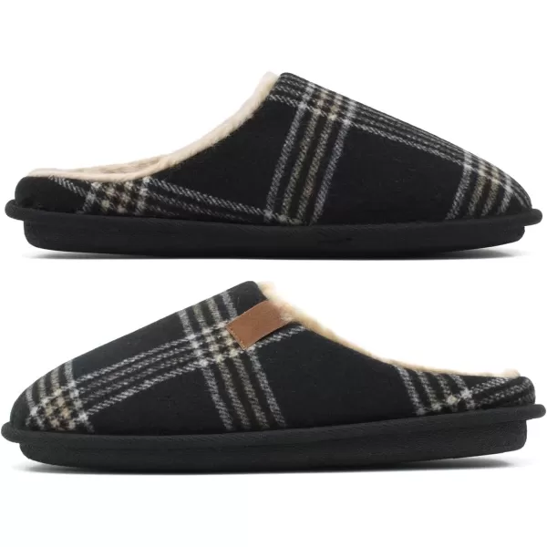 COFACE Unisex Mens Womens Cozy Memory Foam Scuff Slippers Casual Slip On Warm House Shoes Indoor/Outdoor Sandal Slippers With Arch Support Rubber Sole Size 4-15