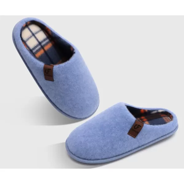 COFACE Unisex Mens Womens Cozy Memory Foam Scuff Slippers Casual Slip On Warm House Shoes Indoor/Outdoor Sandal Slippers With Arch Support Rubber Sole Size 4-15
