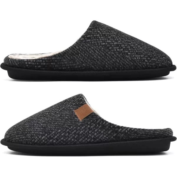 COFACE Unisex Mens Womens Cozy Memory Foam Scuff Slippers Casual Slip On Warm House Shoes Indoor/Outdoor Sandal Slippers With Arch Support Rubber Sole Size 4-15