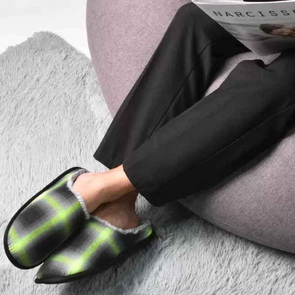 COFACE Unisex Mens Womens Cozy Memory Foam Scuff Slippers Casual Slip On Warm House Shoes Indoor/Outdoor Sandal Slippers With Arch Support Rubber Sole Size 4-15