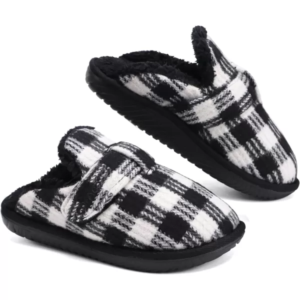 COFACE Unisex Mens Womens Cozy Memory Foam Scuff Slippers Casual Slip On Warm House Shoes Indoor/Outdoor Sandal Slippers With Arch Support Rubber Sole Size 4-15)