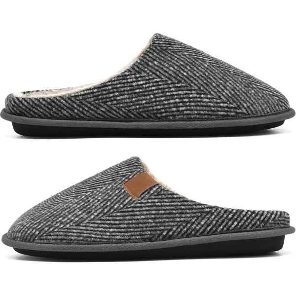 COFACE Unisex Mens Womens Cozy Memory Foam Scuff Slippers Casual Slip On Warm House Shoes Indoor/Outdoor Sandal Slippers With Arch Support Rubber Sole Size 4-15