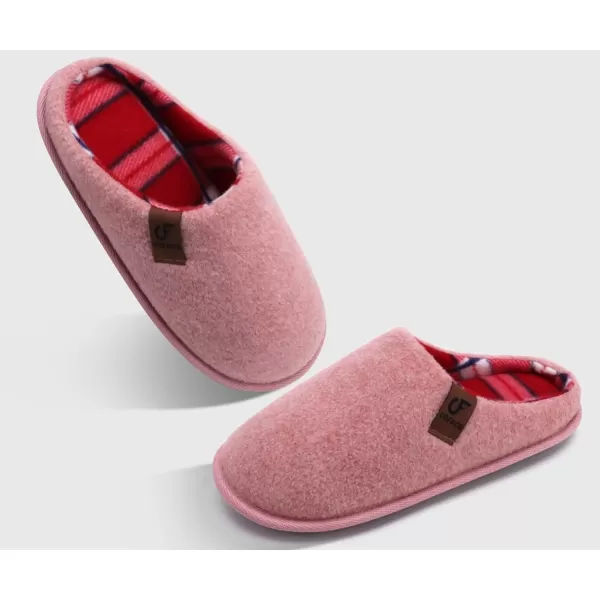 COFACE Unisex Mens Womens Cozy Memory Foam Scuff Slippers Casual Slip On Warm House Shoes Indoor/Outdoor Sandal Slippers With Arch Support Rubber Sole Size 4-15