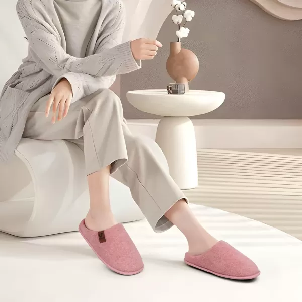 COFACE Unisex Mens Womens Cozy Memory Foam Scuff Slippers Casual Slip On Warm House Shoes Indoor/Outdoor Sandal Slippers With Arch Support Rubber Sole Size 4-15