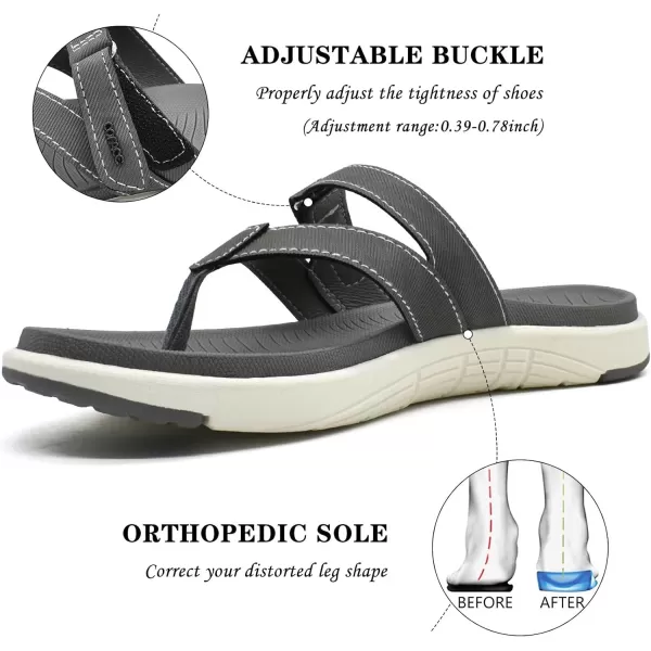 COFACE Womens Fashion Orthotic Flip Flops Ladies Slip On Lightweight Athletic Yoga Mat Cushion Thong Sandals With Comfortable Plantar Fasciitis Arch Support