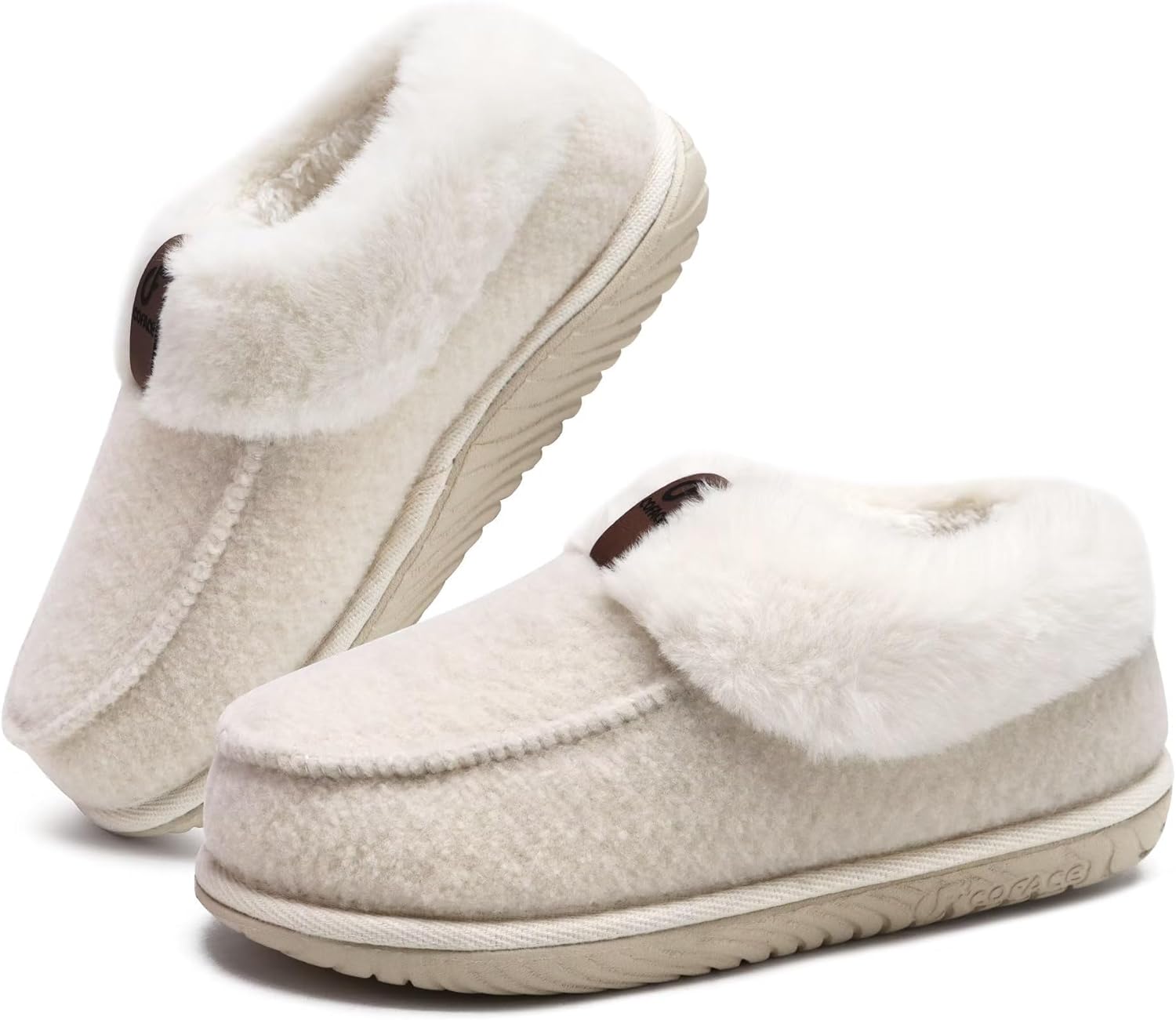 thumbnail image 2 of BCSTUDIO Women's Orthotic House Slippers - Arch Support, Adjustable Straps, Fuzzy Terry Lining, Indoor Comfort Shoes 2 of 5