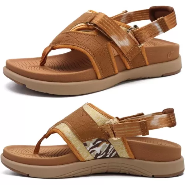 COFACE Flip Flops Sandals for Women Ladies Lightweight Athletic Soft Cushion Walking Sandals Orthotic Orthopedic Thong Sandals With Comfortable Arch Support Outdoor Beach Summer 