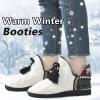 imageCOFACE WomensWoolKnitIndoorBootiesSlippersHouseShoesforWomen Memory Foam Ladies Warm Winter House Slipper Boots Anti Slip Soft Plush Fur Lining Slip On Slippers Ankle High Boots Socks Indoor