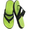imageCOFACE Womens Fashion Orthotic Flip Flops Ladies Slip On Lightweight Athletic Yoga Mat Cushion Thong Sandals With Comfortable Plantar Fasciitis Arch SupportGreen