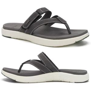 imageCOFACE Womens Fashion Orthotic Flip Flops Ladies Slip On Lightweight Athletic Yoga Mat Cushion Thong Sandals With Comfortable Plantar Fasciitis Arch SupportGrey