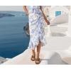 imageCOFACE Womens Orthopedic Sandals Comfortable Orthotic Soft Cushion Recovery Plantar Fasciitis Walking Slip On Ladies Cloud Cross Slides for Woman Size 511Brown