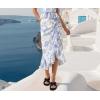 imageCOFACE Womens Orthopedic Sandals Comfortable Orthotic Soft Cushion Walking Slip On Ladies Cloud Cross Slides for Woman Size 511Blackruns Big size Down