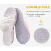 imageCOFACE Womens Orthopedic Sandals Comfortable Orthotic Soft Cushion Walking Slip On Ladies Cloud Cross Slides for Woman Size 511Whiteruns Big size Down