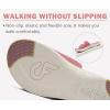 imageCOFACE Womens Orthotic Slides Comfort Plantar Fasciitis Arch Support Slip on Flat Sandals Ladies Soft Cushion Fashion Yoga Mat Slippers With Adjustable StrapsPink