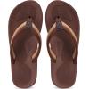 imageCOFACE Flip Flops For Women with Arch Support Comfortable Woman ThongSandals Yoga Mat Lightweight Orthopedic Womens FlipFlopBrown